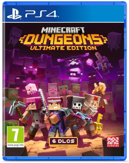 Joc PlayStation 4 Minecraft Dungeons Ultimate Edition