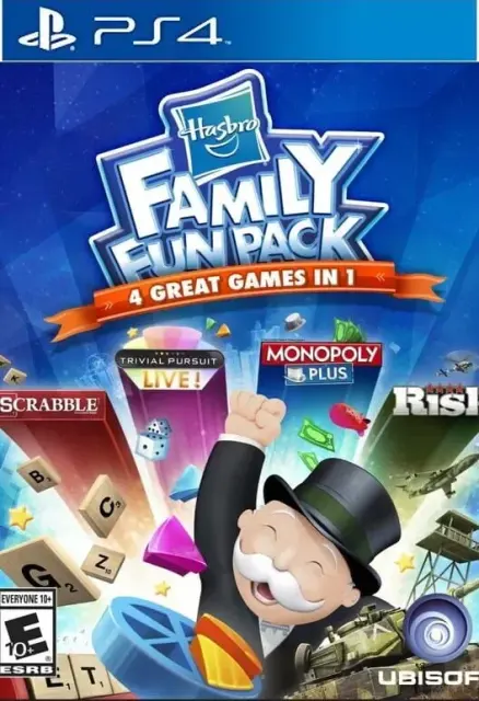 Hasbro Family Fun Pack — PS4 (doar discul)
