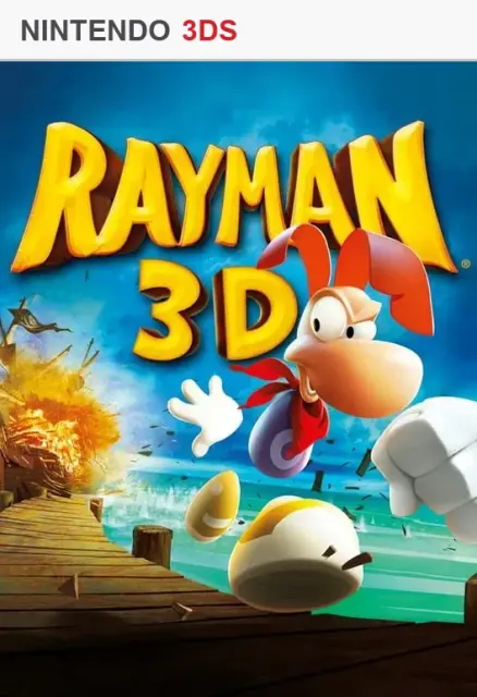 Rayman 3D — Nintendo 3DS (doar cardul)
