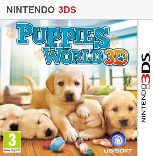 Puppies World 3D — Nintendo 3DS (doar cardul)
