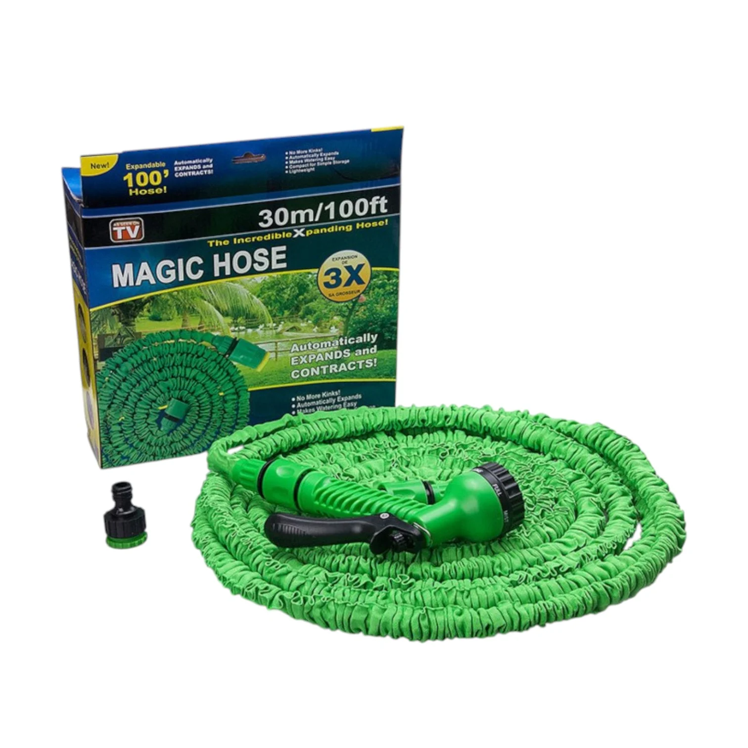 Furtun extensibil 30m + accesorii