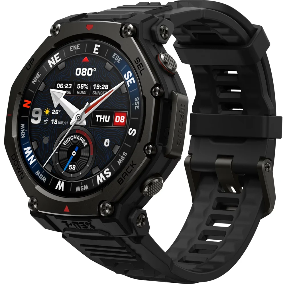 Smartwatch Amazfit T-Rex 3 Pro, 48mm, Wi-Fi, GPS, iOS, Android