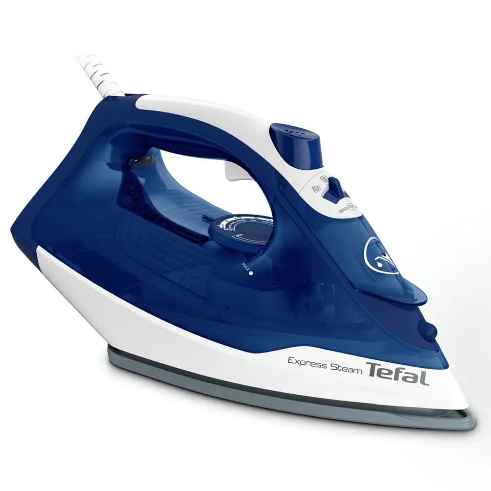 Fier de calcat Tefal Express Steam FV2838E0, 2400W, jet de abur 180 g/min, 270 ml