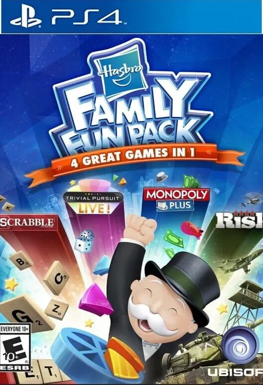 Hasbro Family Fun Pack — PS4 (doar discul)