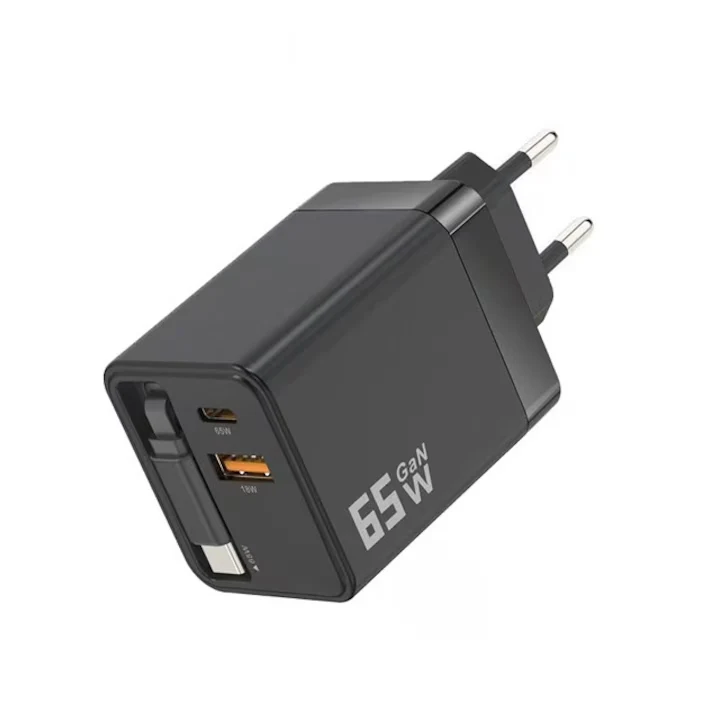 Baseus GaN 65W 3 porturi